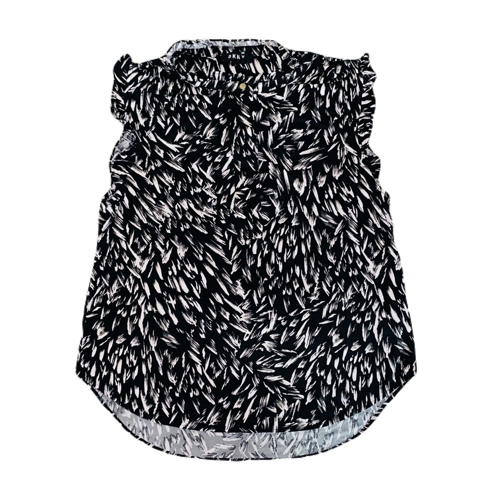 DKNY Print Blouse